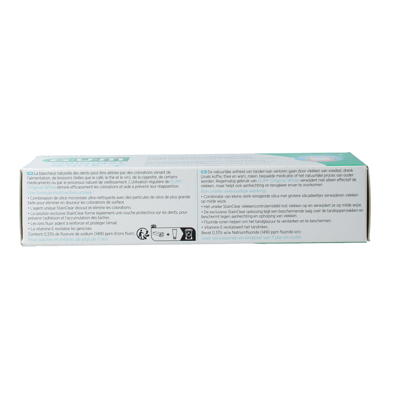 GUM Original white tandpasta 75 Milliliter