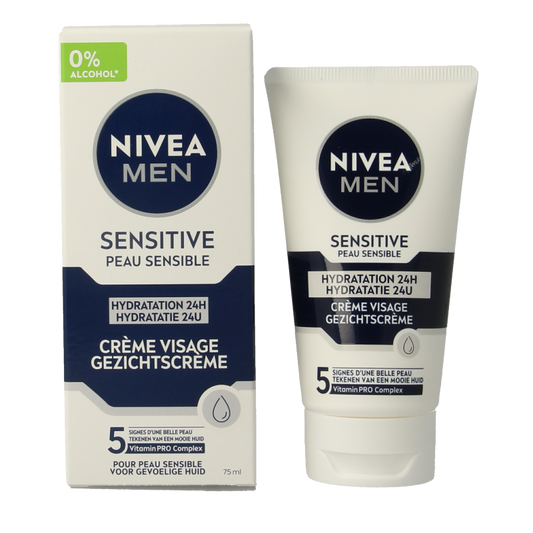 Nivea Men gezichtscreme sensitive 75 Milliliter