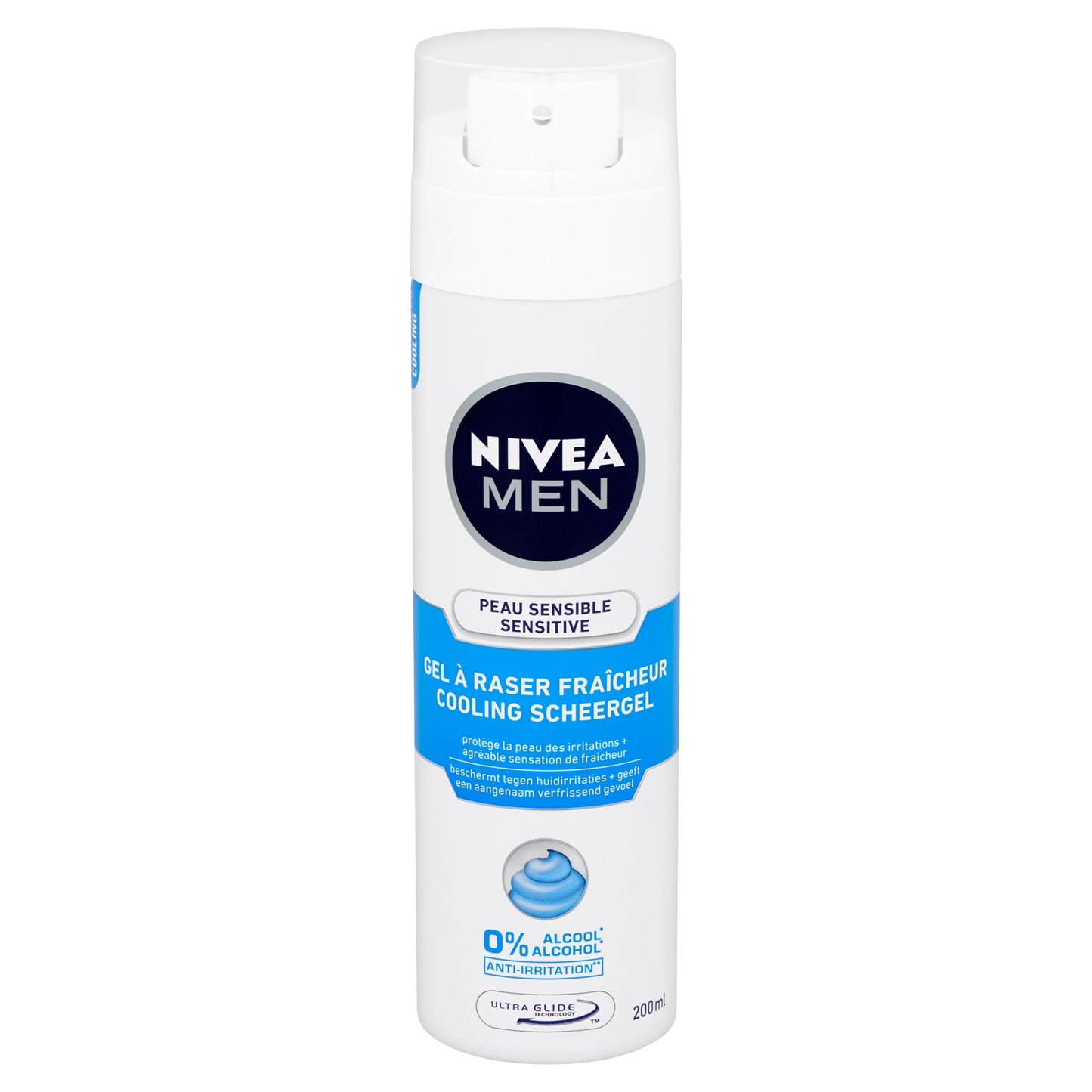 Nivea Men shaving gel cool 200 Milliliter