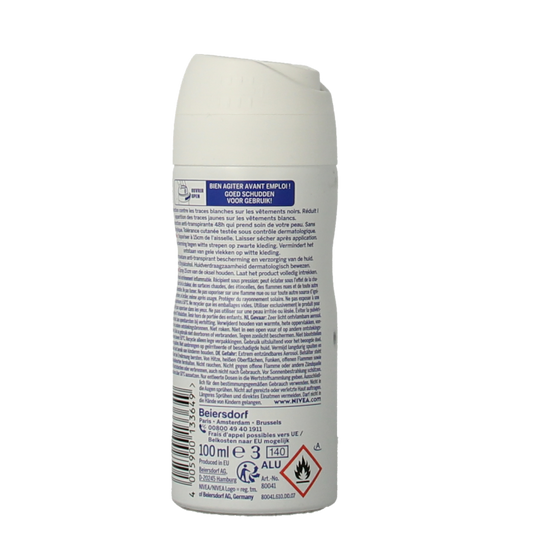 Nivea Deodorant black & white clear spray 100 Milliliter