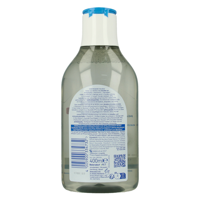 Nivea Essentials micellair water 5-in-1 normale huid 400 Milliliter