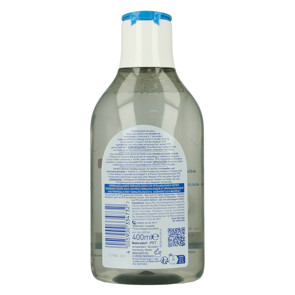 Nivea Essentials micellair water 5-in-1 normale huid 400.00 Milliliter