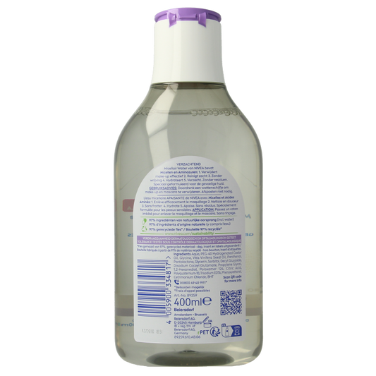 Nivea Visage micellair water 3-in-1 sensitive 400 Milliliter