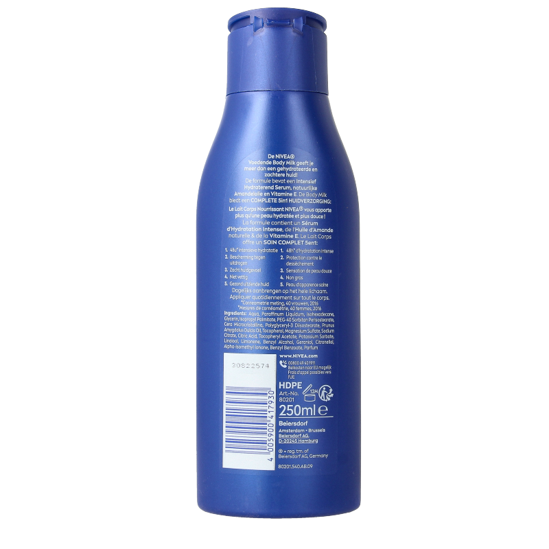Nivea Body milk verzorgend 250 Milliliter