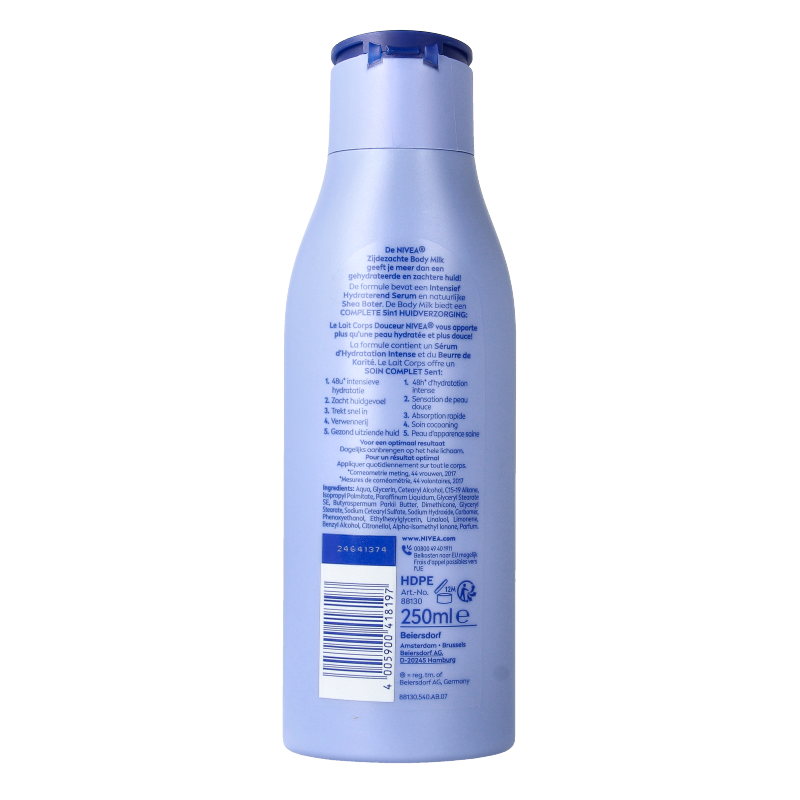 Nivea Body milk zijdezacht 250 Milliliter
