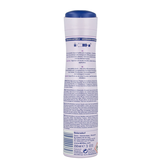 Nivea Deodorant double effect spray 150.00 Milliliter