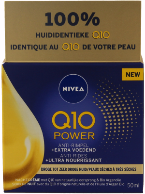 Nivea Q10 Power nachtcreme extra voedend 50 Milliliter