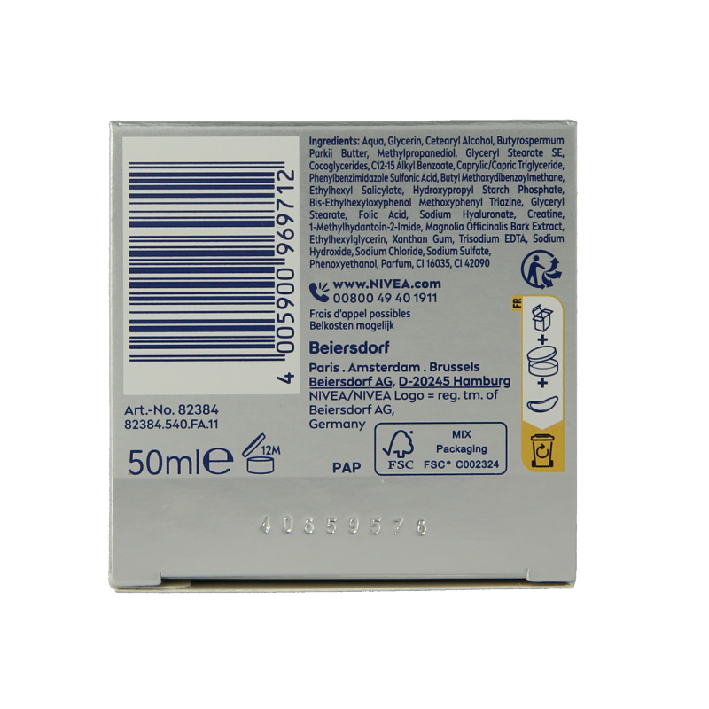 Nivea Cellular expert filler hyaluronzuur & foliumzuur 50 Milliliter