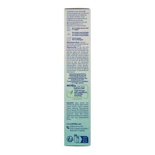 Nivea Derma skin clear night 40 Milliliter