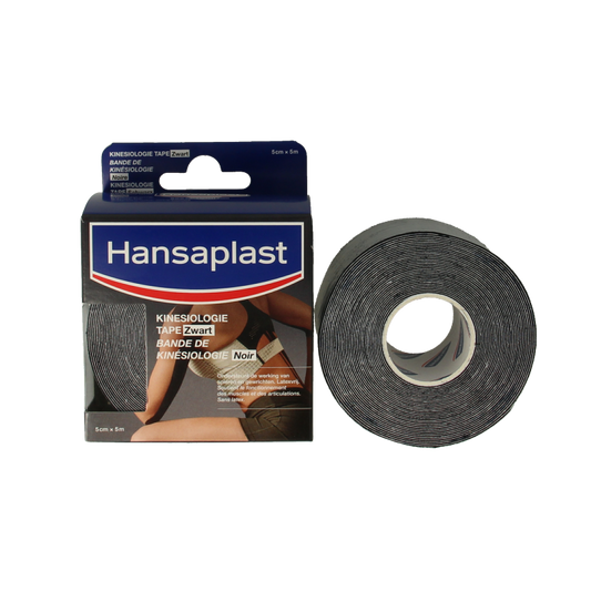 Hansaplast Kinesio tape zwart 1 Stuks