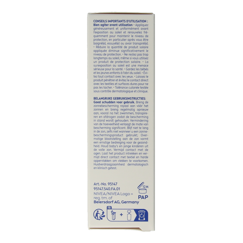 Nivea Sun face blemish control SPF50+ 40 Milliliter