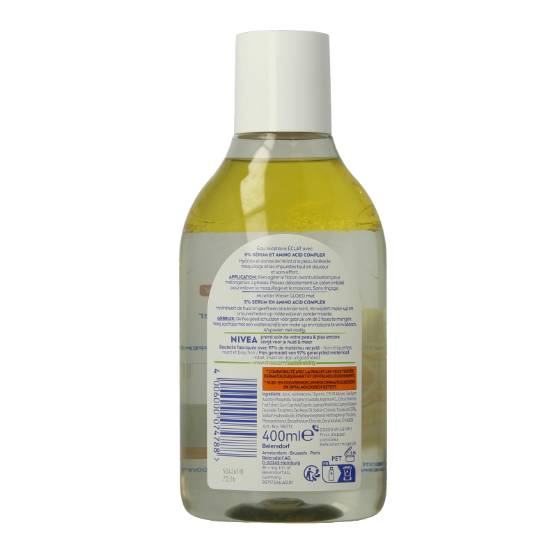 Nivea Micellair water regenerating 400 Milliliter