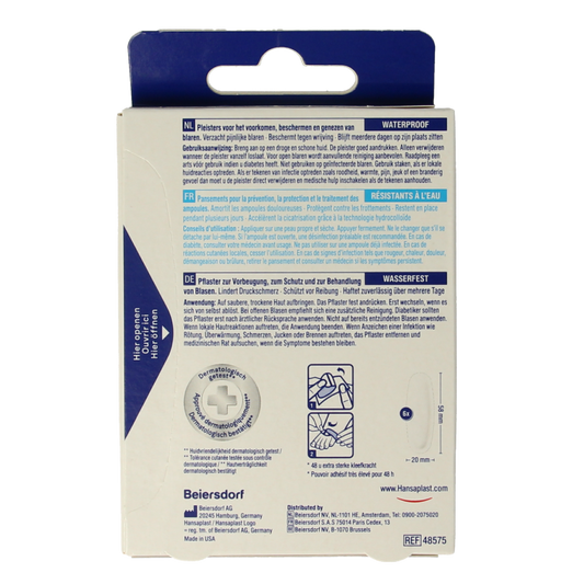 Hansaplast SOS blaarpleister small 6 Stuks