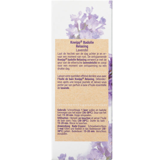 Kneipp Relaxing badolie lavendel 100.00 Milliliter