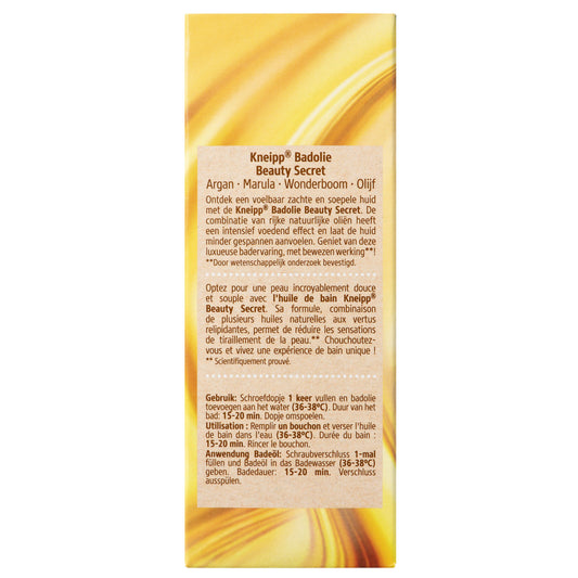 Kneipp Beauty secret badolie olijf 100.00 Milliliter