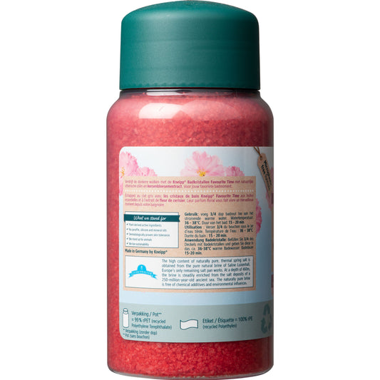 Kneipp Badkristal favourite time kersenbloesem 600 Gram