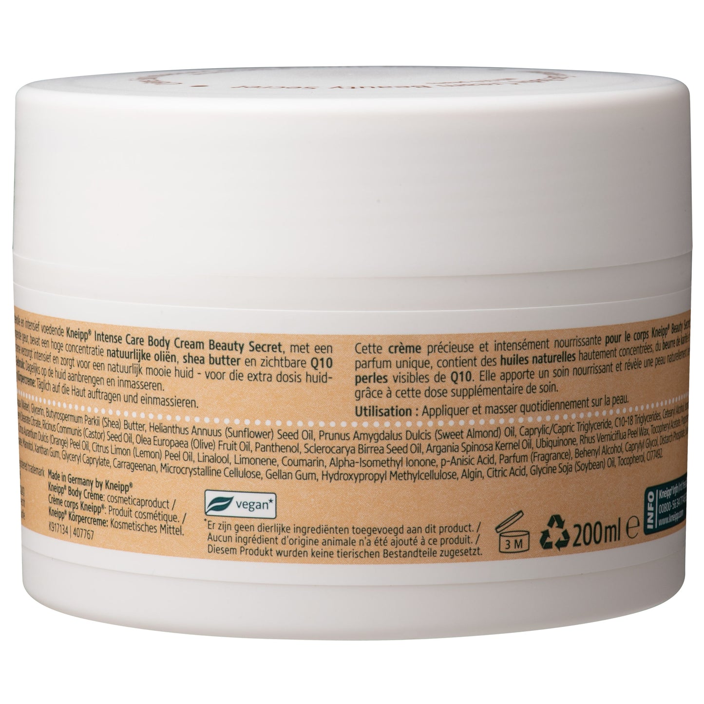 Kneipp Beauty secret bodycreme 200 Milliliter