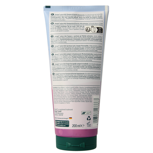 Kneipp Shampoo & douche zeemeermin 200.00 Milliliter