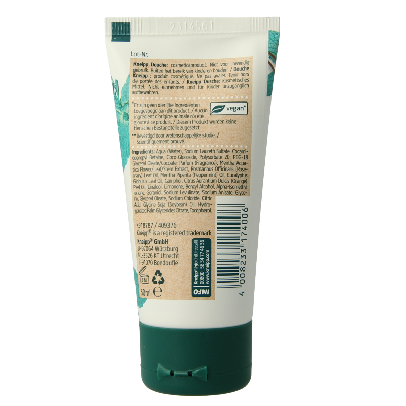 Kneipp Goodbye stress douche mini 50 Milliliter