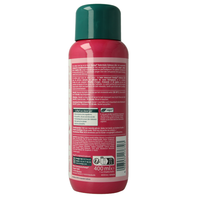 Kneipp Embrace life badschuim 400 Milliliter