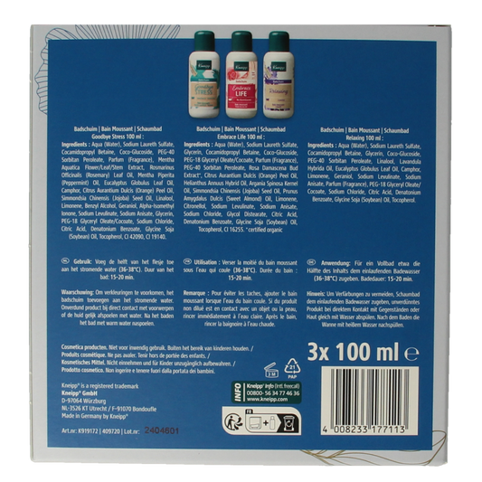 Kneipp Geschenkset bath foam favourite 1 Set