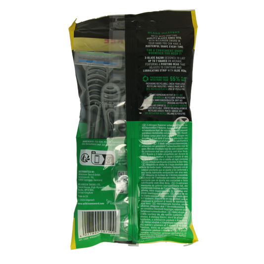 Wilkinson Essential sensitive 6+2 disposable 8 Stuks