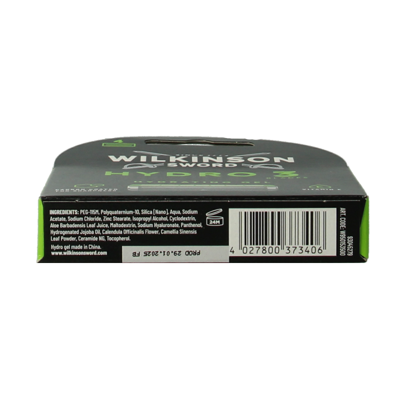 Wilkinson Hydro 3 skin protection mesjes 4 Stuks
