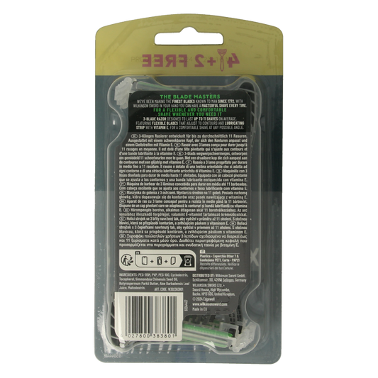 Wilkinson Xtreme III black edition 4+2 stuks 6 Stuks