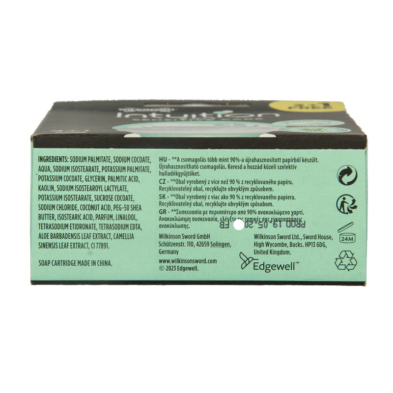 Wilkinson Intuition sensitive care navulmesjes 4 Stuks