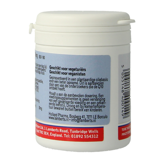 Lamberts Co enzym Q10 30mg 180 Vegetarische capsules