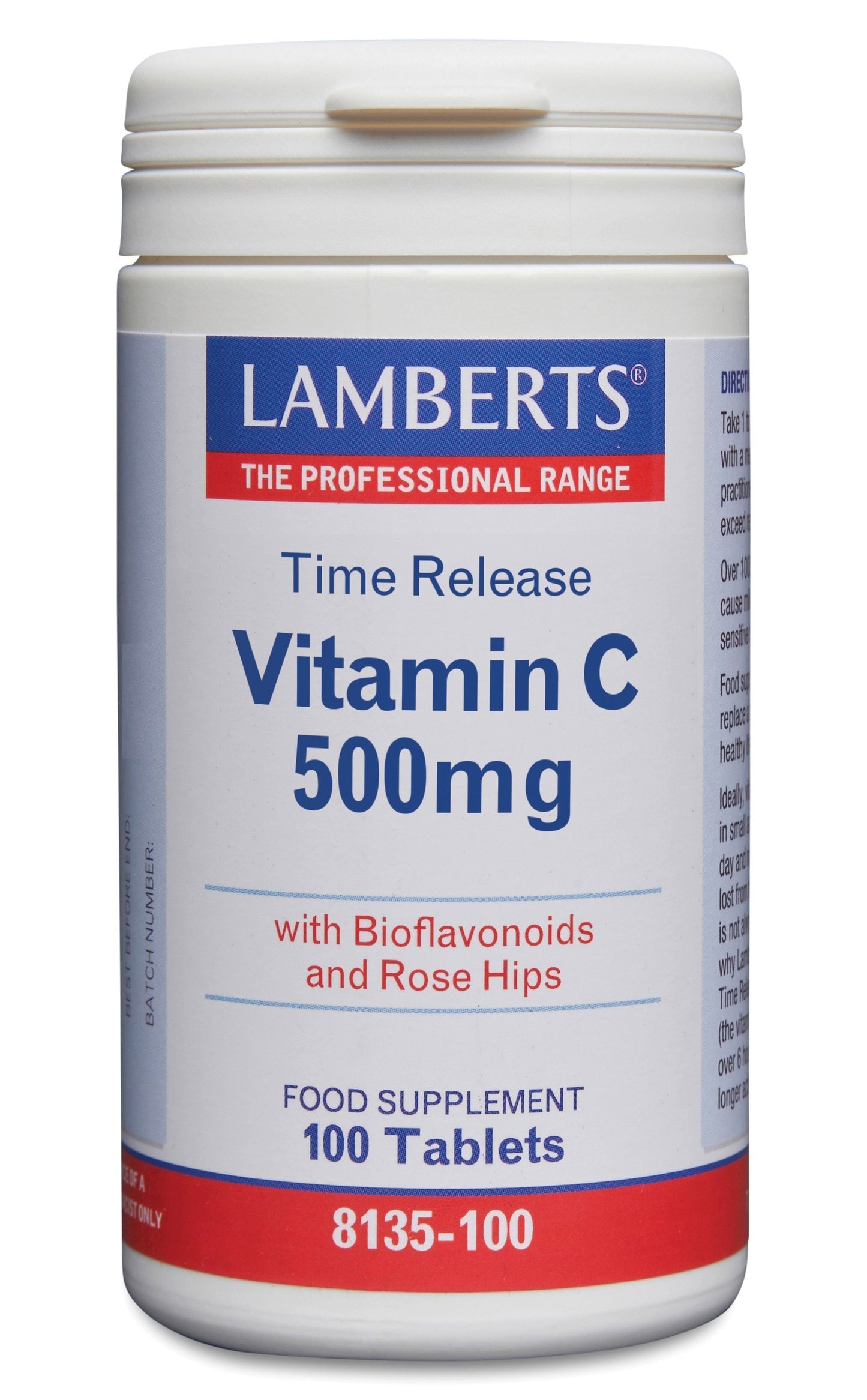Lamberts Vitamine C 500 time released & bioflavonoiden 100 Tabletten