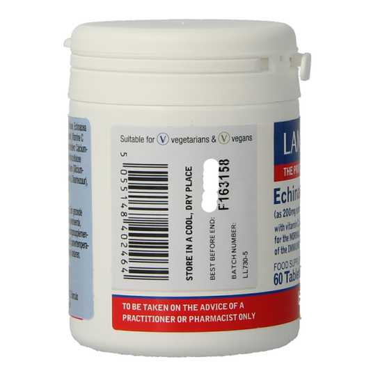 Lamberts Echinacea 1000mg met zink en vitamine C 60 Tabletten