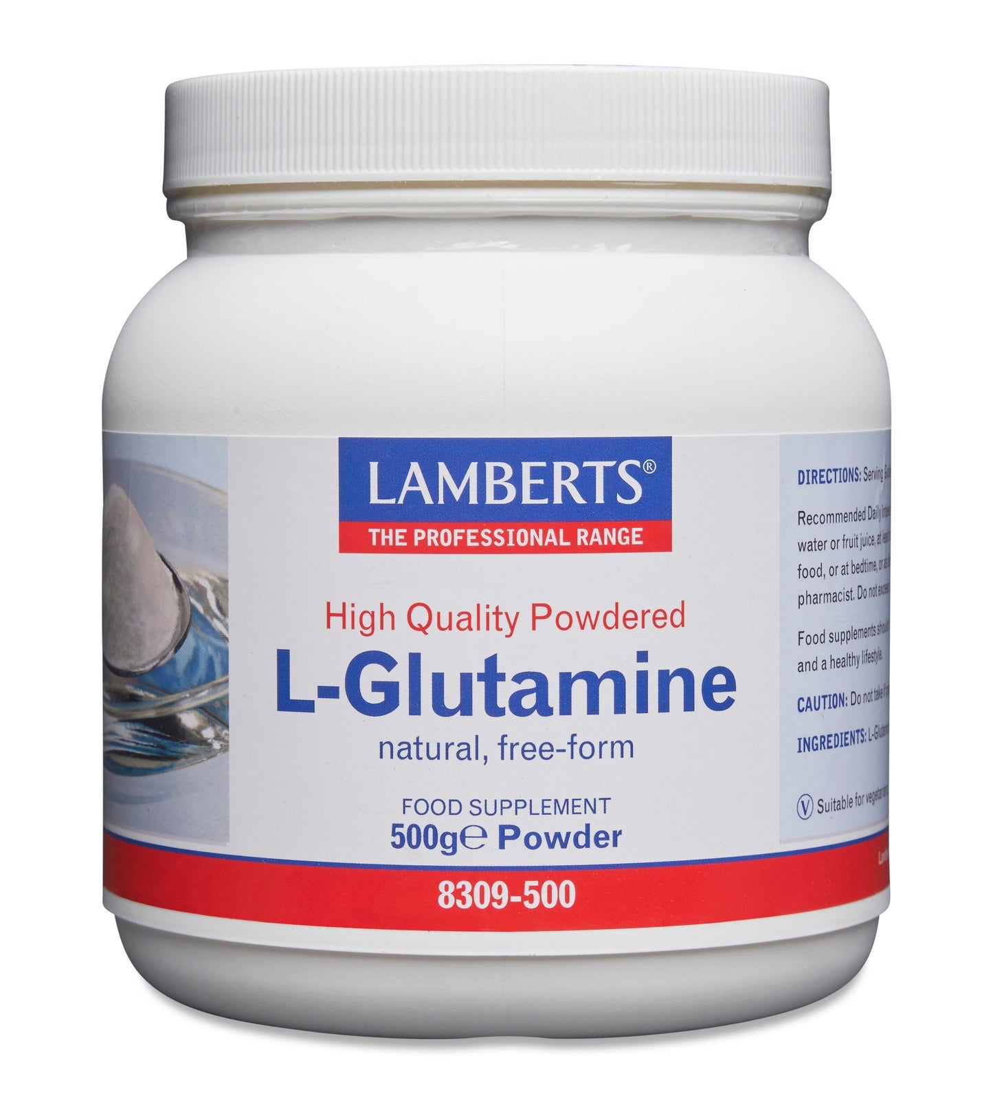 Lamberts L-Glutamine poeder 500 Gram