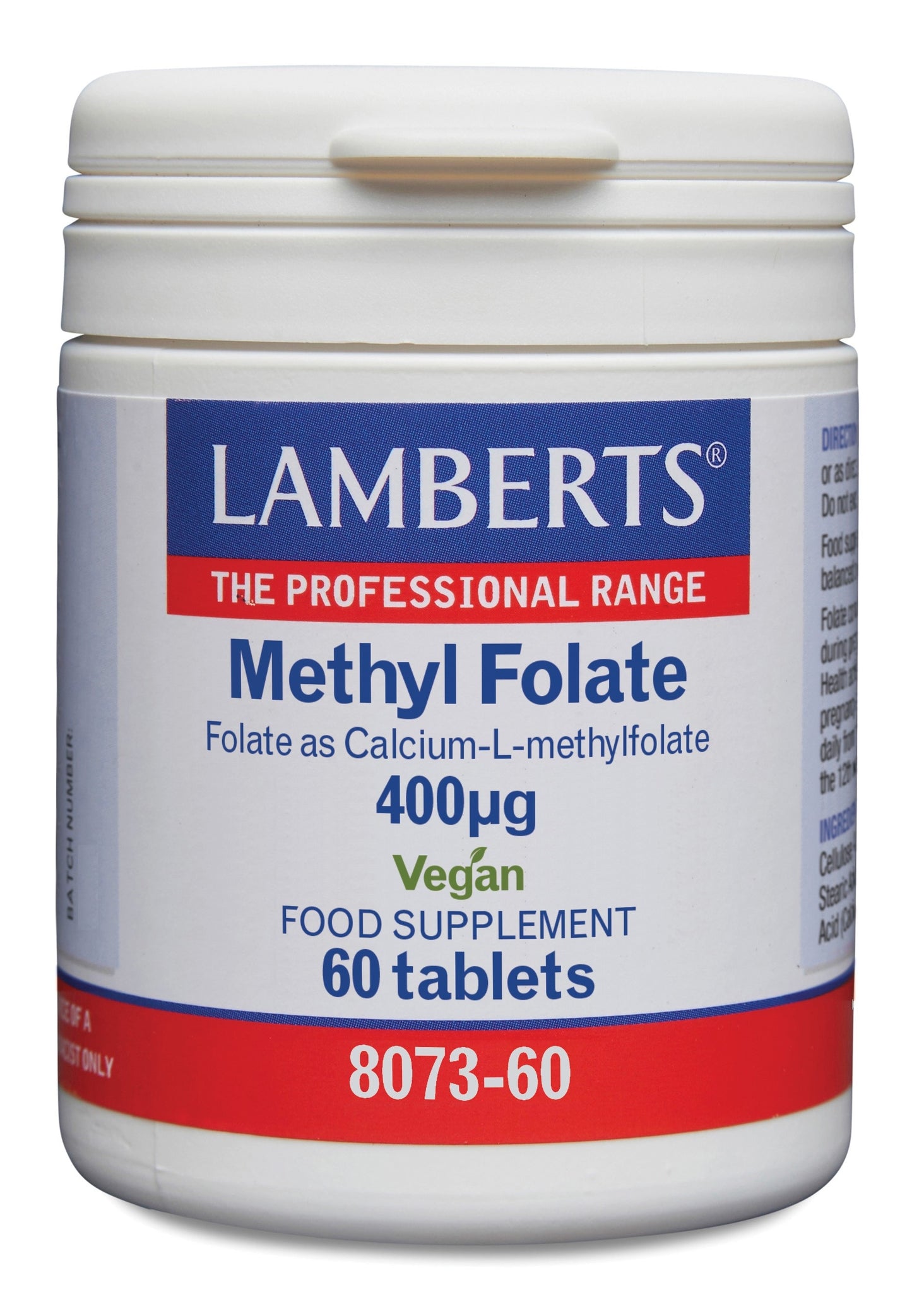 Lamberts Methylfolaat 400mcg 60 Tabletten