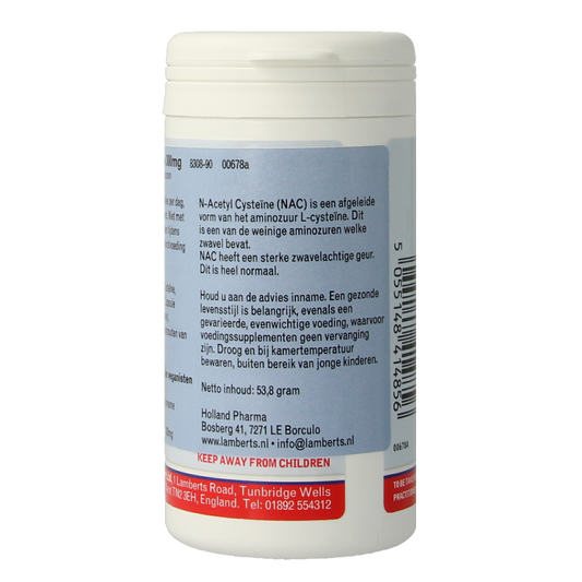 Lamberts N acetyl cysteine 90 Capsules
