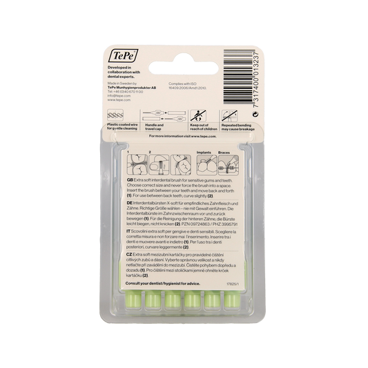 TePe Interdentale rager extra soft licht groen maat 5 6.00 Stuks