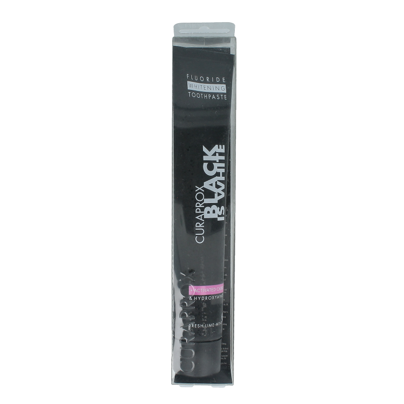 Curaprox Black is white tandpasta whitening 90 Milliliter