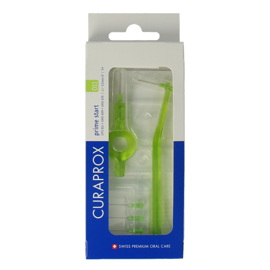 Curaprox Prime start rager 11 licht groen 5.0 mm 5 Stuks