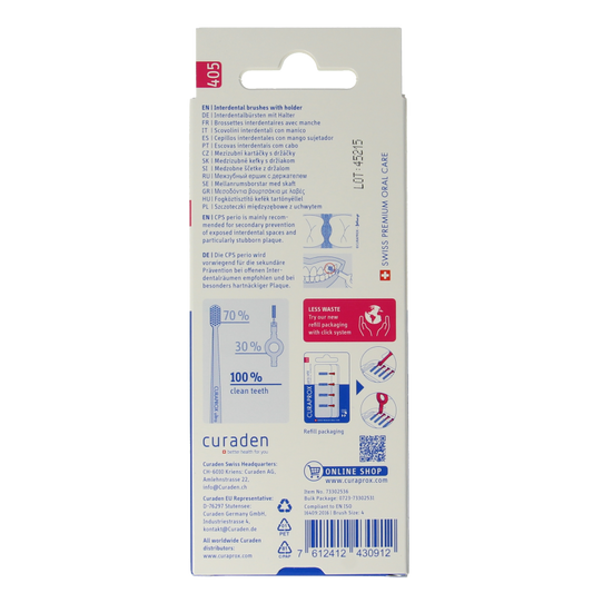 Curaprox Perio start 405 pink 5 Stuks