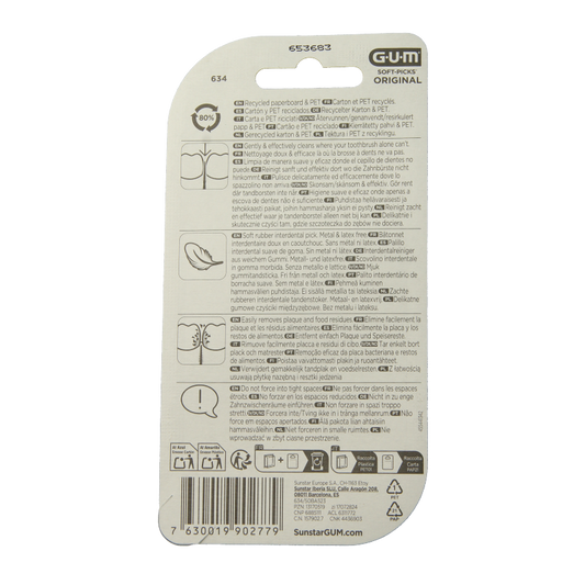 GUM Soft picks large original 50 Stuks