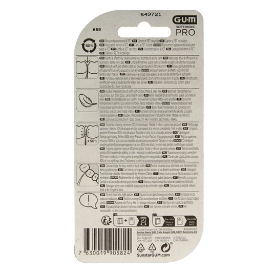 GUM Soft picks advanced pro small 30 Stuks