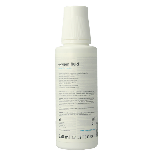 Bluem Mondwater oxygen fluid 250.00 Milliliter