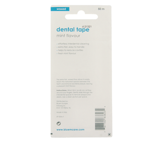Bluem Dental floss tape 50 meter 1.00 Stuks