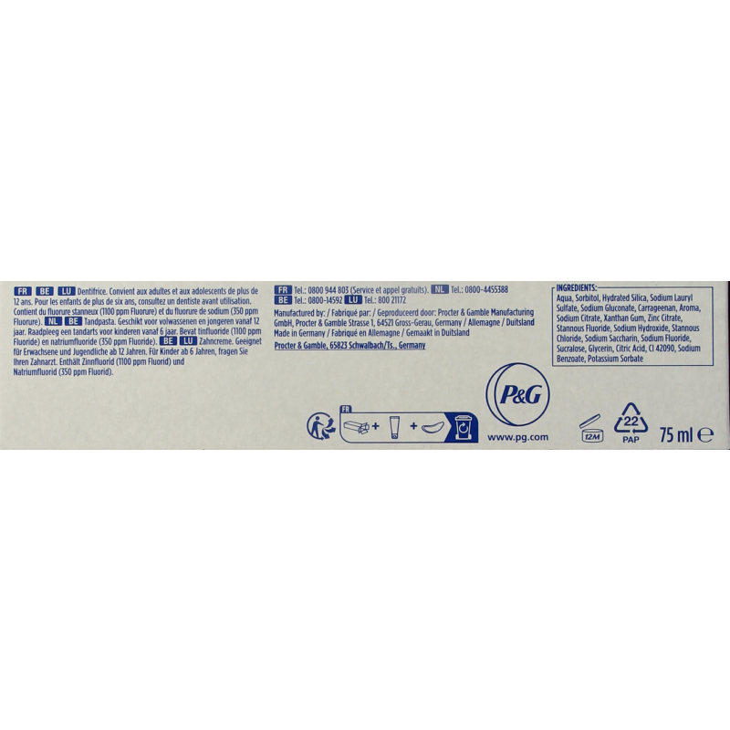 Oral B Tandpasta pro-expert gevoelige tanden 75 Milliliter