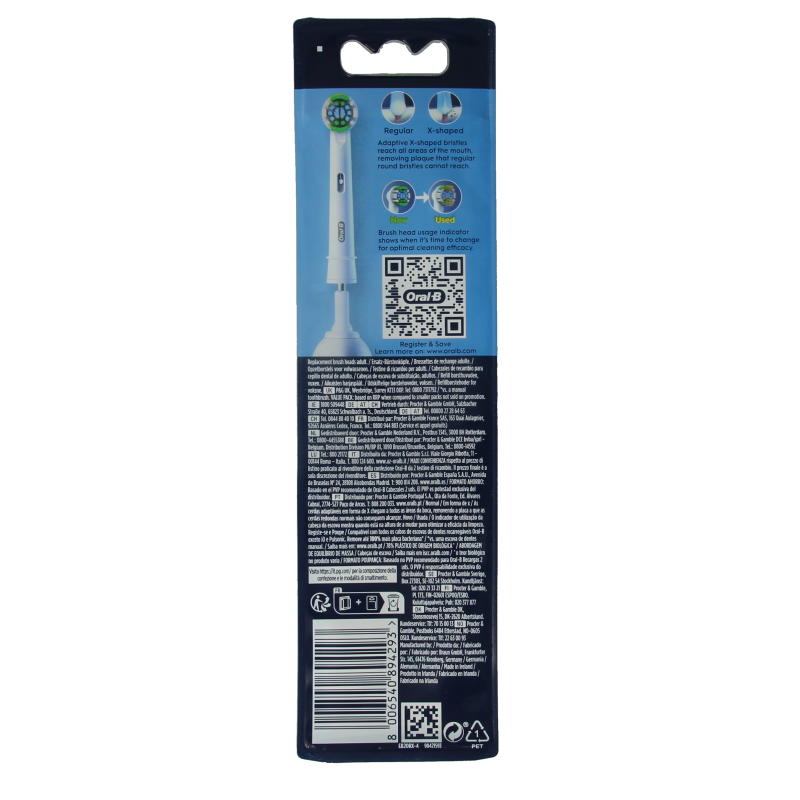 Oral B Opzetborstel precision clean 4 Stuks