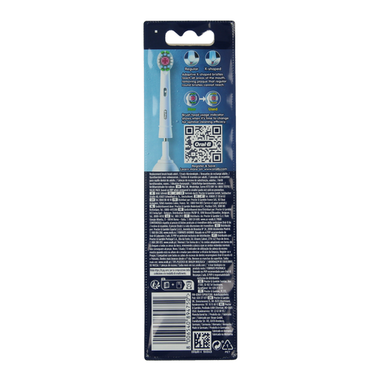 Oral B Opzetborstel 3D white 4 Stuks