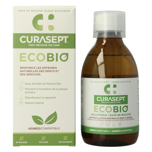 Curasept EcoBio mondspoelmiddel 300 Milliliter