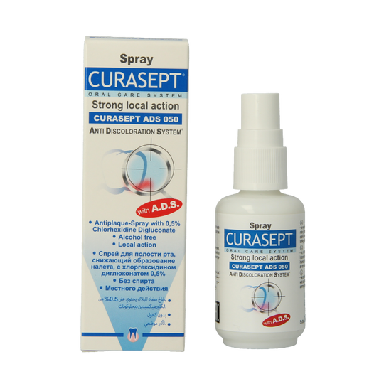 Curasept ADS mondspray chloorhexidine 0.5% 30 Milliliter