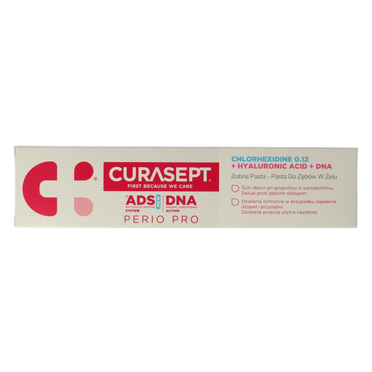Curasept ADS DNA Perio Pro 712 CHX 0,12% + HA tandpasta 75.00 Milliliter