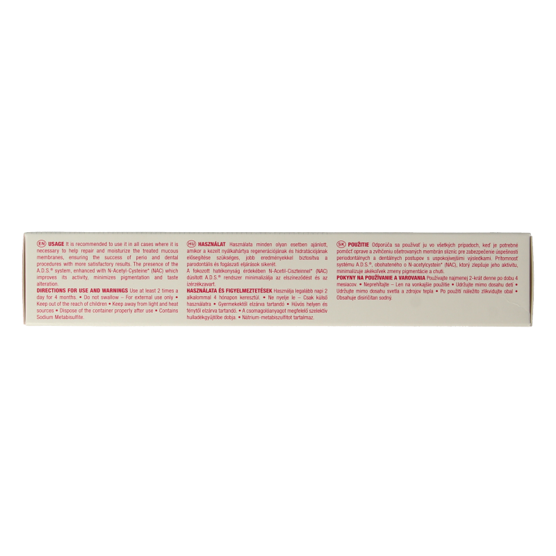 Curasept ADS DNA Perio Pro 712 CHX 0,12% + HA tandpasta 75 Milliliter